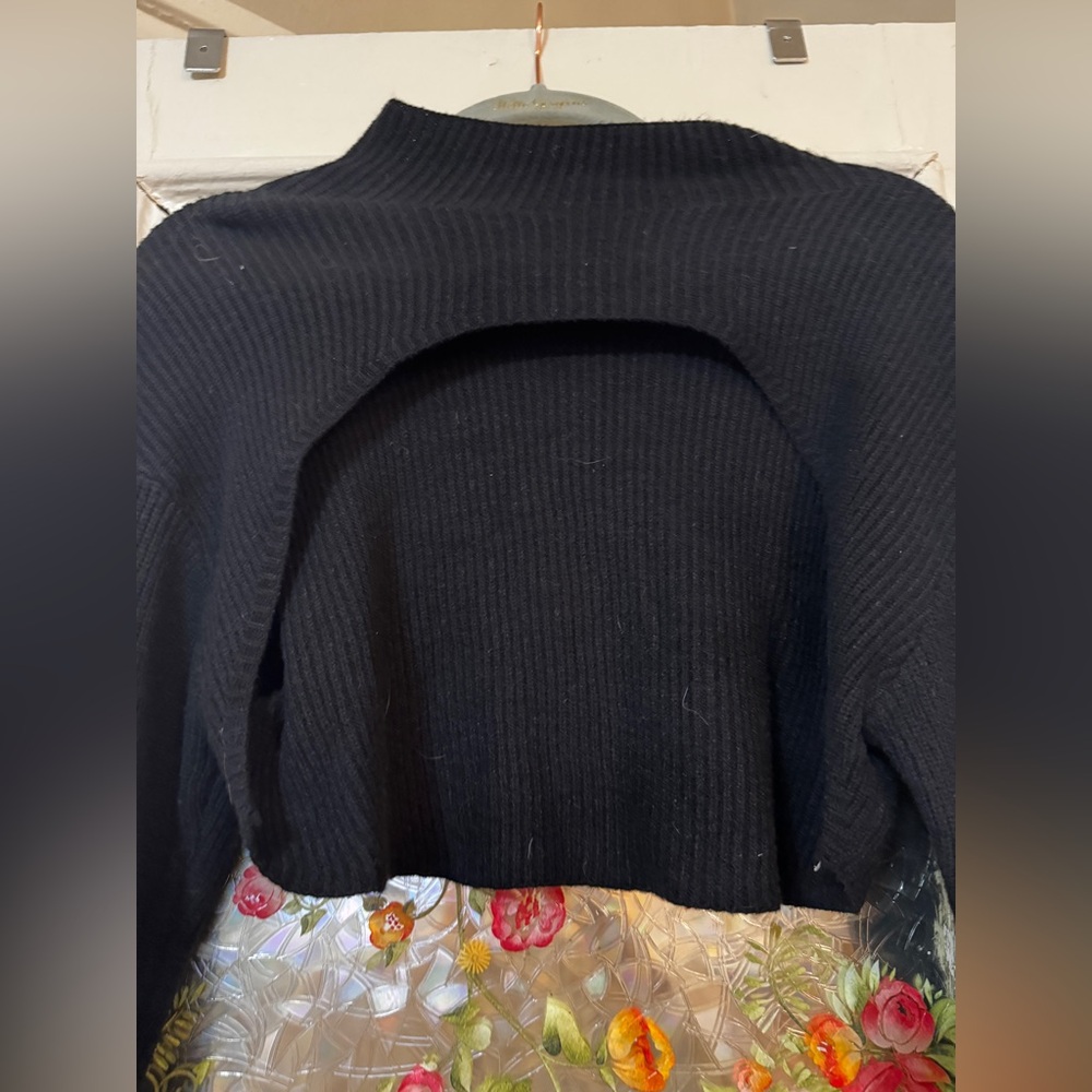 Peekaboo Turtleneck top